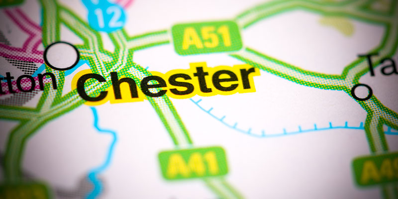 Map of Chester