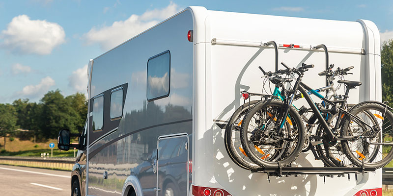 Motorhome training vehicle at Tilston Training in Wrexham